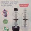 Bottiglie Gasatore Sodagas Duo Pack