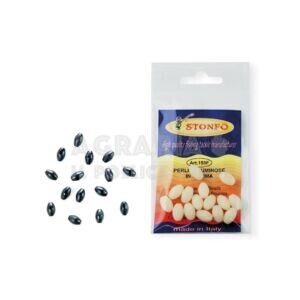 Perline Salvanodo in Gomma155 Fluo