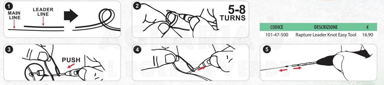 Rapture Leader Knot Easy Tool - immagine 2