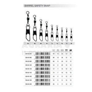 Girella Singola C/Moschettone Barrel Trabucco