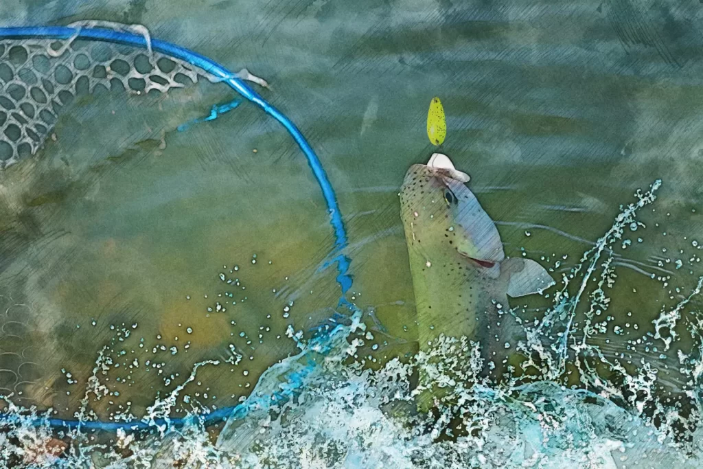 Come si pesca in Trout Area